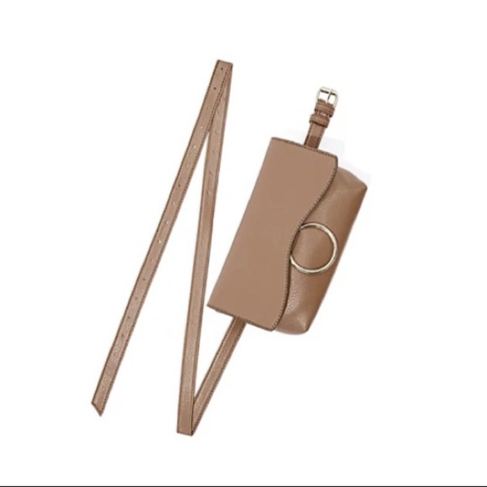 O-Ring Fanny Pack (Deep Taupe Color)